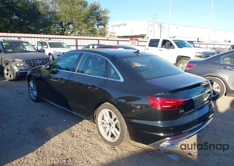 2024 Audi A4 Premium Plus 45 Tfsi S Line Quattro S Tronic from USA, damaged, VIN WAUEAAF46RN006028